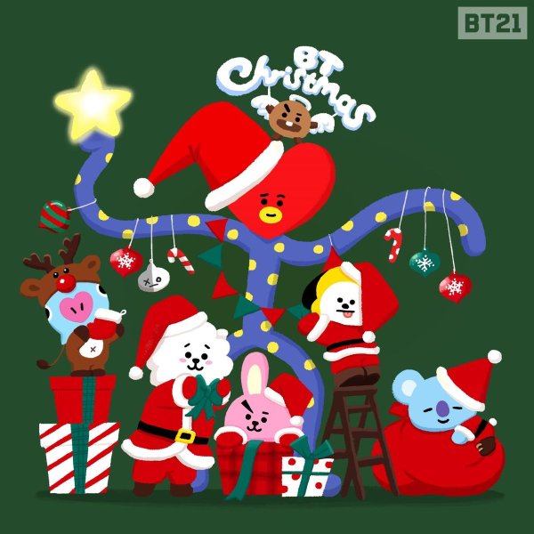 Bt21 Рождество