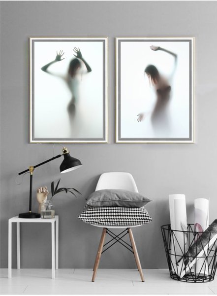 Постер в ванную комнату на стену