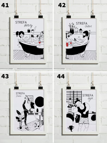 Постеры для ванной