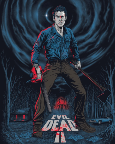 Эш против зловещих мертвецов арт