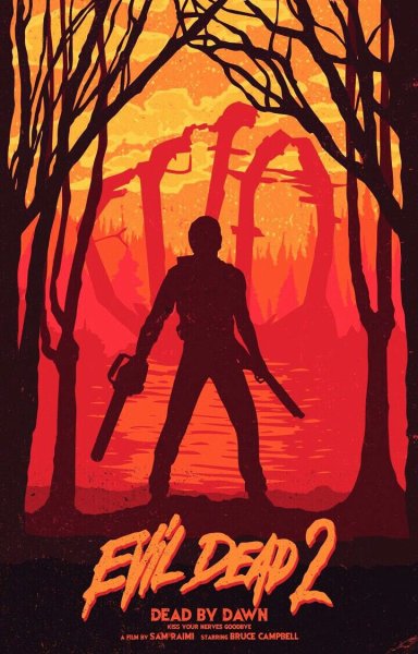 Зловещие мертвецы 1987 Постер