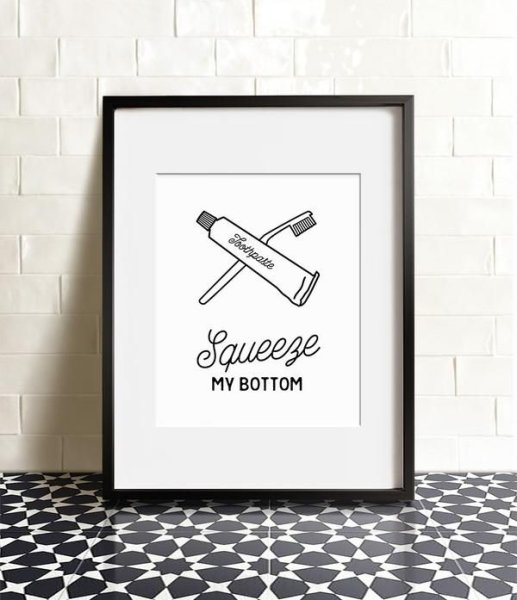 Постер для ванной комнаты распечатать Пинтерест