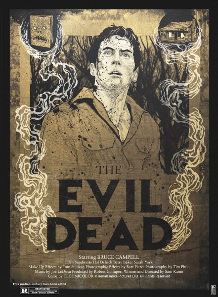 Книжная обложка the Evil Dead