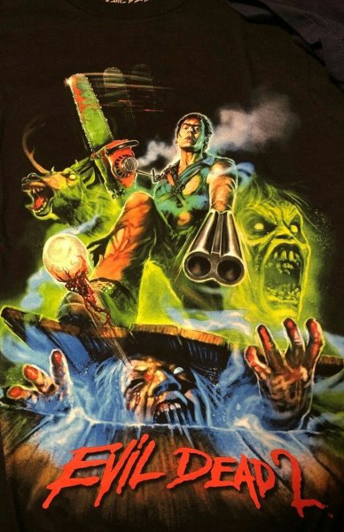 Зловещие мертвецы 2 (1987) Постер