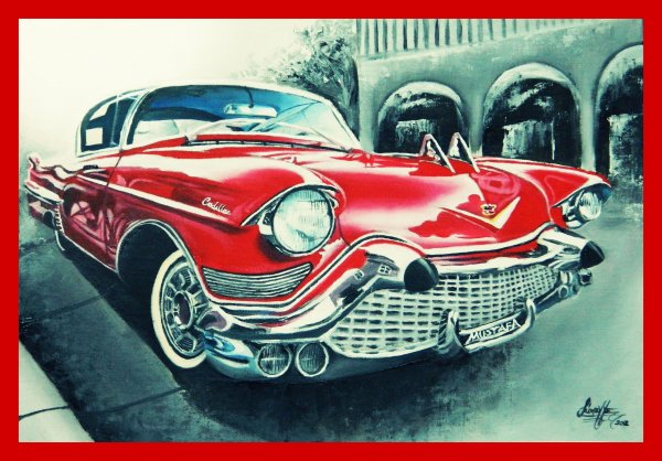 Вацлав Западлик художник автомобилей