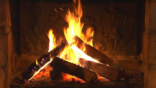 Костер камин