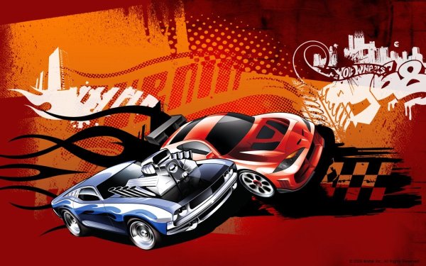 Обои в стиле гонок