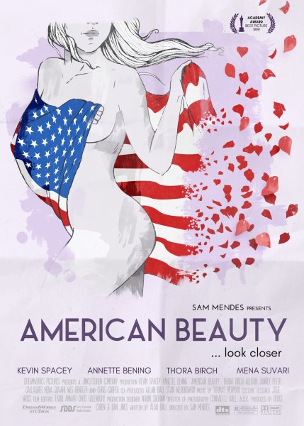 Красота по-американски фильм Постер