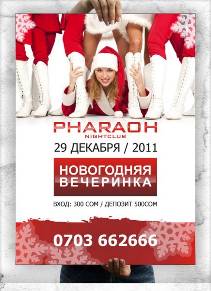 Студенческая Новогодняя вечеринка афиша