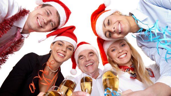 Новогодний корпоратив в кафе