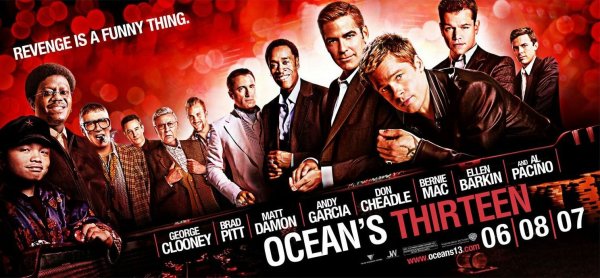 Тринадцать друзей Оушена (2007) Постер