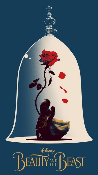 Постер красавица и чудовище