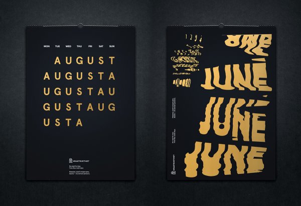 Календарь креативный дизайн
