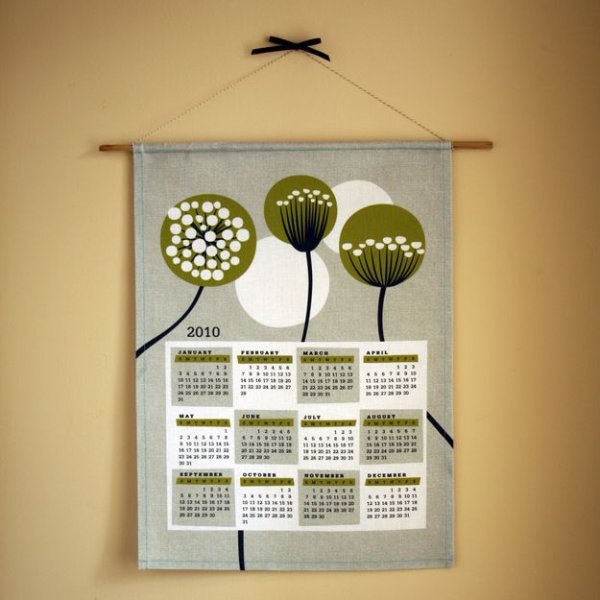 Календарик мокап