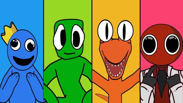 Радужные друзья робокс