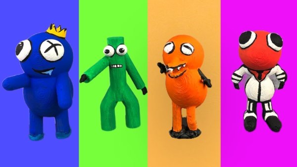 Персонажи радужные игрушки