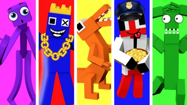 Радужные друзья РОБЛОКС Грин