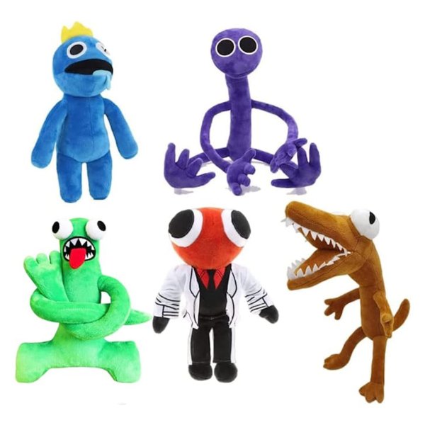 Мягкие игрушки Rainbow friends из Roblox