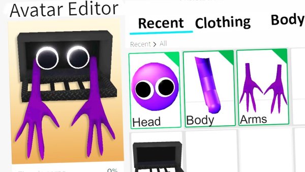 Roblox радужные друзья Purple
