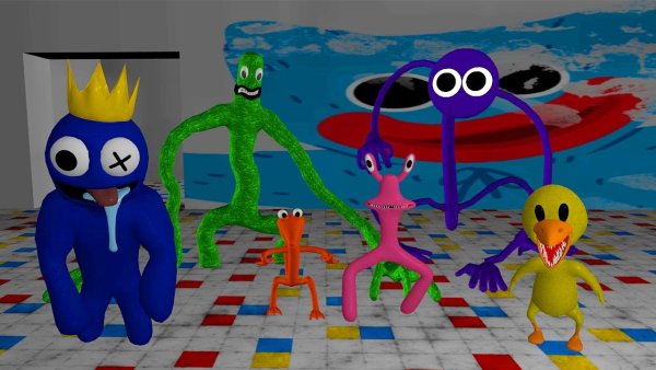 Радужные друзья игра