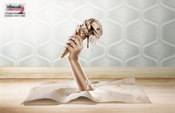 Креативные рекламные постеры