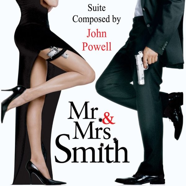 Mr Mrs Smith 2005 DVD Cover