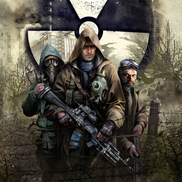 Сталкер тень Чернобыля обложка игры