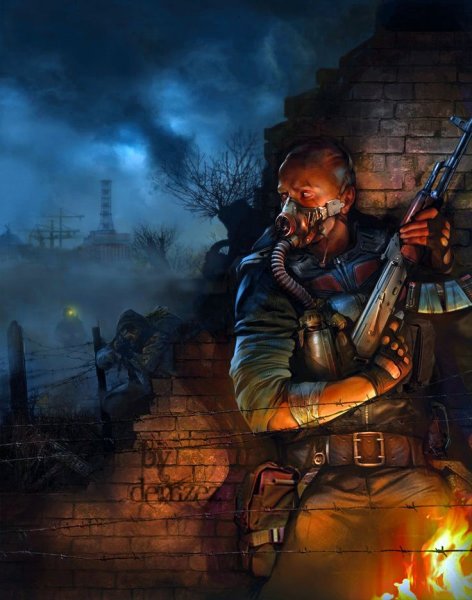 Сталкер надпись