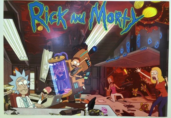 Постеры Рика и Морти