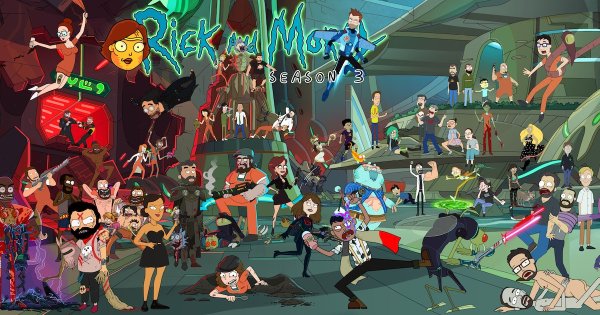 Рик и Морти много персонажей
