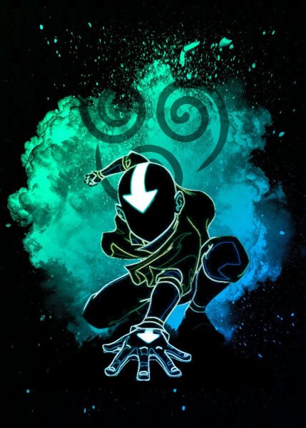 Аватар аанг принт