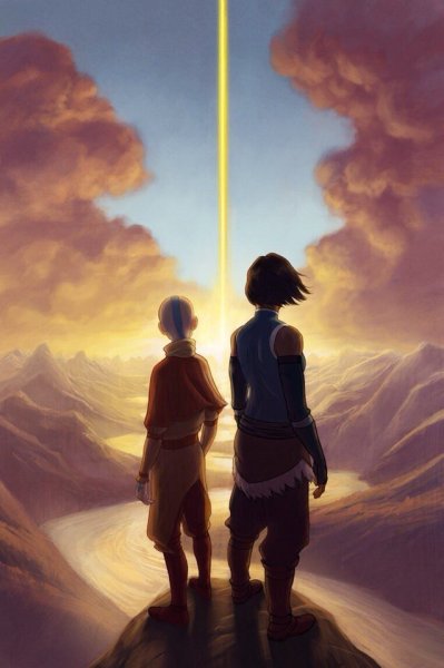 Корра и аанг