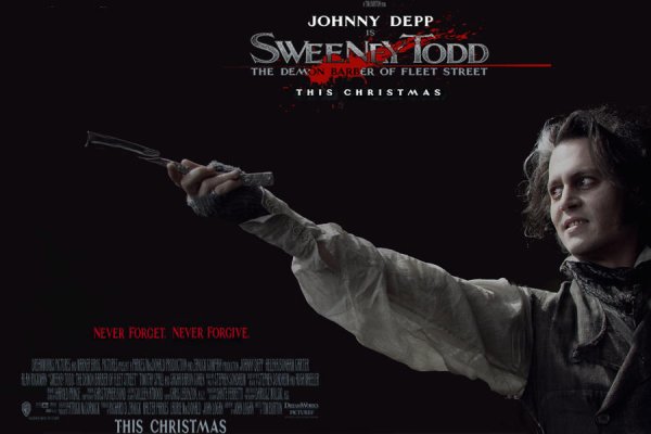 Суини Тодд фильм Постер