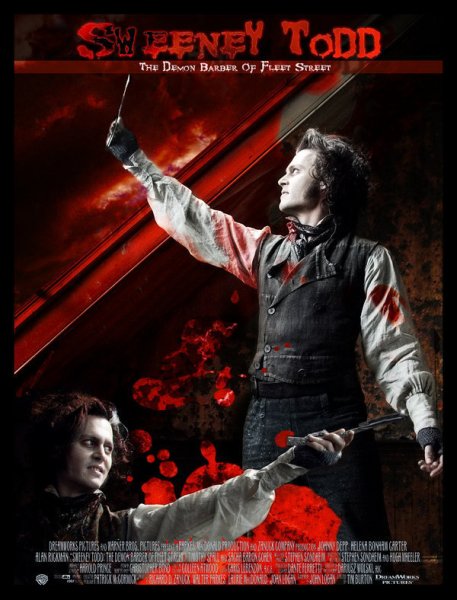 Суини Тодд Постер оригинал плакат