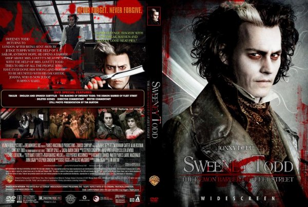 Sweeney Todd, the Demon Barber of Fleet Street обложка