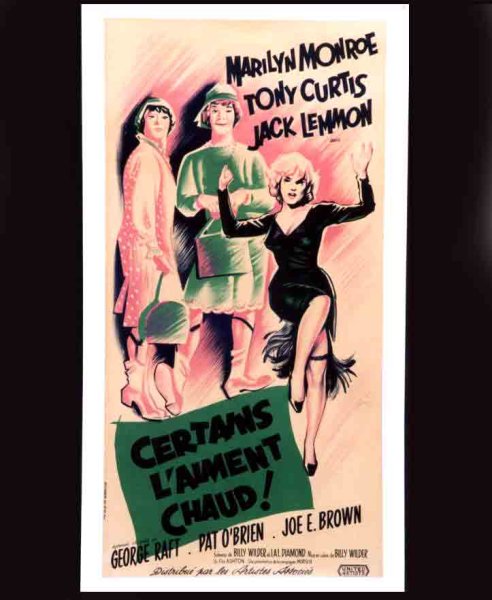 В джазе только девушки Постер