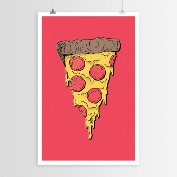 Пицца арт принт