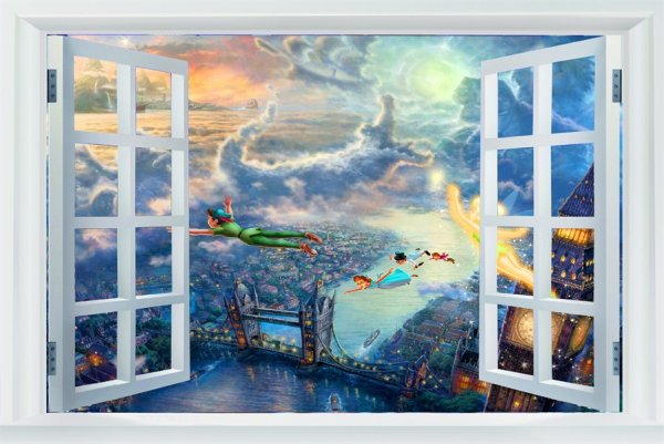 Питер Пэн окно