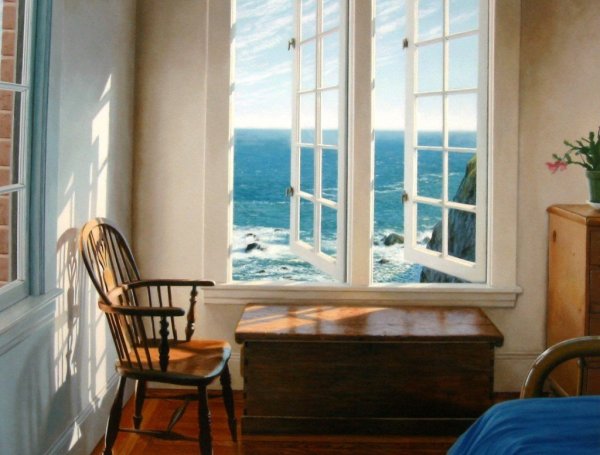 Окно на море