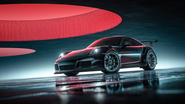 Порше 911 Постер