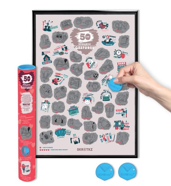 Скретч плакат