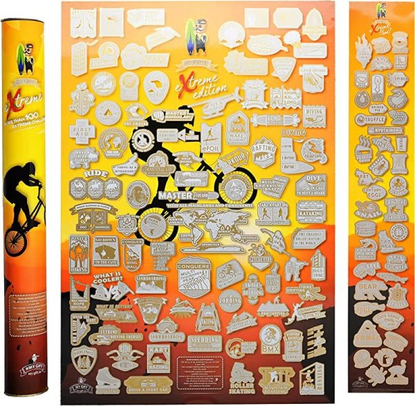 Скретч карта мира "Deluxe Edition"