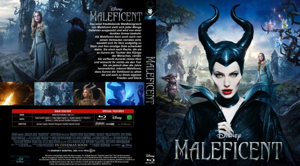 Малефисента (Blu-ray)