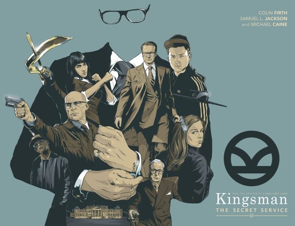 Kingsman: the Secret service (2014) poster
