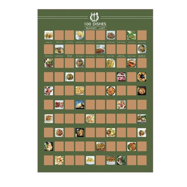 Скретч 100 дней