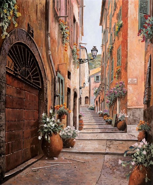 Старинные улочки Гвидо Борелли