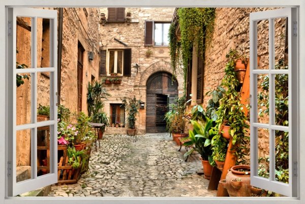 Испания узкие улочки