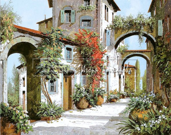 Guido Borelli итальянский художник