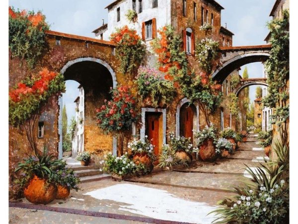 Итальянская улочка, Борелли Гвидо