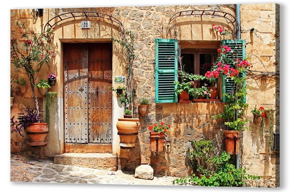 Старый город улочка Италия